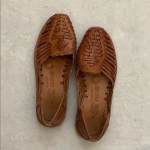 Leather Mexican huarache